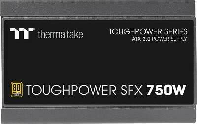 Блок питания 750 Вт SFX Thermaltake Toughpower SFX, 92 мм, 80 Plus Gold