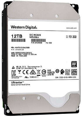 Жесткий диск SATA3 12Tb [HUH721212ALE600] (HDD) Western Digital HGST, 256Mb