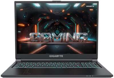 Ноутбук Gigabyte G6 16" WUXGA IPS i7 12650H 2.3 ГГц/16/512 SSD/GF RTX 4060 8G/W11