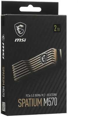 Твердотельный накопитель M.2 NVMe 2Tb MSI SPATIUM M570 HS [S78-440Q560-P83] (SSD)