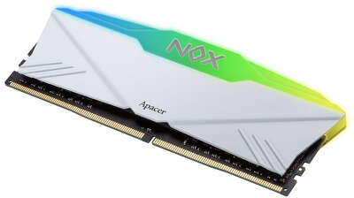 Модуль памяти DDR4 DIMM 16Gb DDR3200 Apacer NOX RGB Series (AH4U16G32C28YNWAA-1)