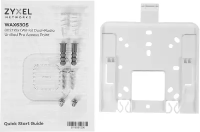 Точка доступа ZYXEL NebulaFlex Pro WAX630S, LAN: 2x2.5 Гбит/с, 802.11a/b/g/n/ac/ax, 2.4 / 5 ГГц