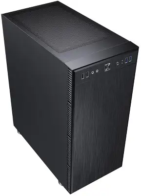 Корпус Accord 3407 черный без БП ATX 8x120mm 2xUSB2.0 1xUSB3.0 audio bott PSU