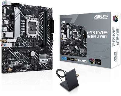 Материнская плата mATX LGA1700 ASUS PRIME H610M-A WIFI