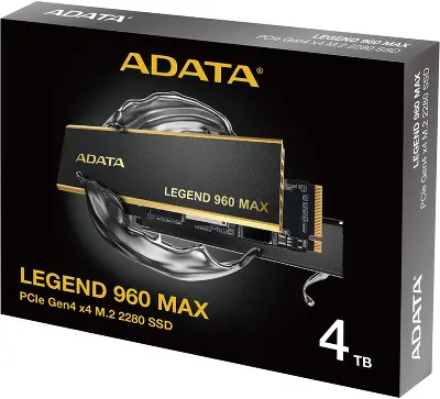 Твердотельный накопитель NVMe 4Tb [ALEG-960M-4TCS] (SSD) ADATA LEGEND 960 MAX