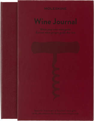 Блокнот Moleskine PASSION WINE PASWINE Large 130х210мм 400стр. подар.кор. винный