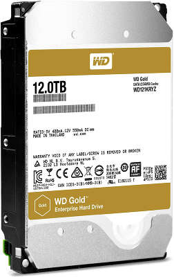 Жёсткий диск SATA-3 12TB [WD121KRYZ] WD Gold