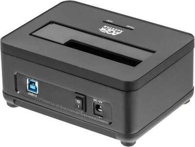 Док-станция для HDD AgeStar 3UBT7 SATA III USB3.0 пластик/алюминий черный 1