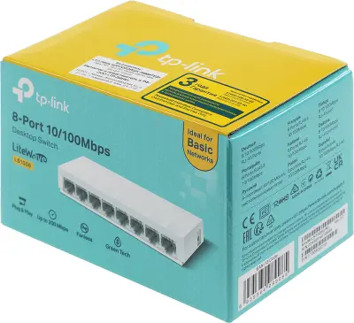 Коммутатор TP-LINK LS1008