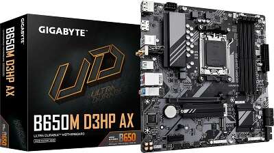 Материнская плата mATX LGAAM5 GIGABYTE B650M D3HP AX