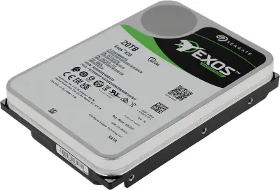 Жесткий диск SATA 3 20Tb [ST20000NM007D] (HDD) Seagate Exos X20, 256Mb