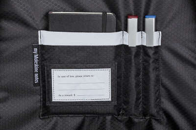 Рюкзак Moleskine METRO (ET82MTBKBK) 31x47x13см полиамид черный