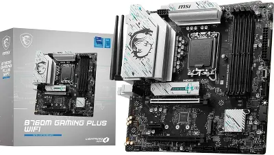 Материнская плата mATX 1700 MSI B760M GAMING PLUS WIFI