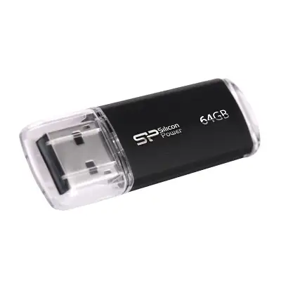 Флеш Диск Silicon Power 64Gb Ultima II-I Series SP064GBUF2M01V1K USB2.0 черный