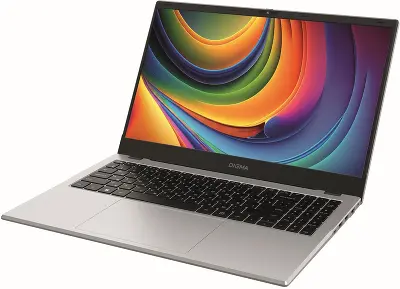 Ноутбук Digma EVE C5802 15.6" FHD IPS N100/8/256Gb SSD/W11Pro серебристый