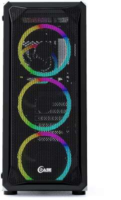 Корпус PowerCase Mistral Z4 Mesh LED, черный, ATX, Без БП (CMIZB-L4)