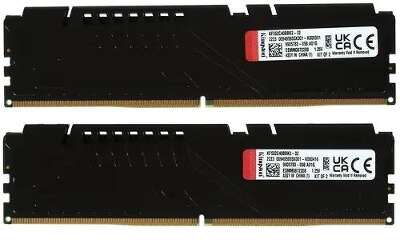 Набор памяти DDR5 DIMM 2x8Gb DDR5200 Kingston FURY Beast Black EXPO (KF552C36BBEK2-16)