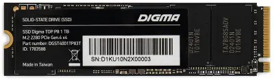 Твердотельный накопитель NVMe 1Tb [DGST4001TP83T] (SSD) Digma Top P8