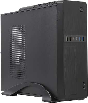 Корпус PowerCool S615-6UC-300W, черный, Mini-ITX, 300W (S615-6UC-300W)