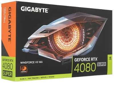 Видеокарта GIGABYTE NVIDIA nVidia GeForce RTX 4080 Super WINDFORCE V2 16Gb DDR6X PCI-E HDMI, 3DP