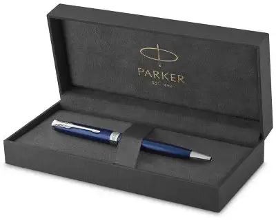 Ручка шариков. Parker Sonnet Core K539 (CW1931536) LaqBlue CT M черн. черн. подар.кор.