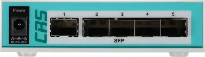 Маршрутизатор MikroTik CRS106-1C-5S, 5SFP, 1Combo 1000BASE-T/SFP