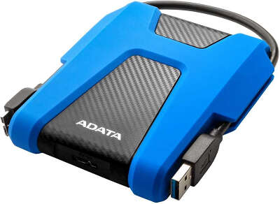 Жесткий диск A-Data USB3.0 1TB AHD680-1TU31-CBL HD680 DashDrive Durable 2.5" синий