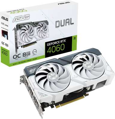 Видеокарта ASUS NVIDIA nVidia GeForce RTX 4060Ti Dual 8Gb DDR6 PCI-E HDMI, 3DP