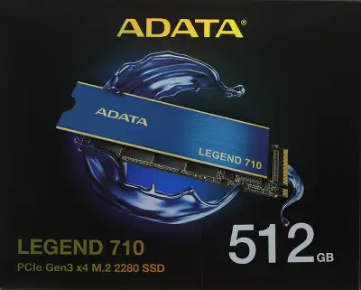 Накопитель SSD A-Data PCIe 3.0 x4 512GB ALEG-710-512GCS Legend 710 M.2 2280