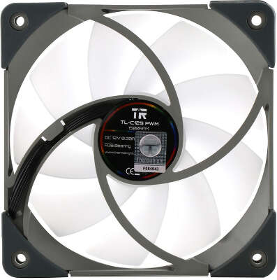 Вентилятор для корпуса Thermalright TL-C12S ARGB 120х120x25 черный 4-pin 25.6дБ Ret