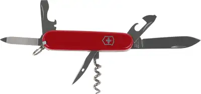 Нож перочинный Victorinox Sportsman (0.3803) 84мм 13функц. красный карт.коробка