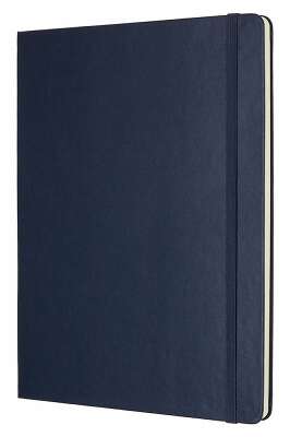 Блокнот Moleskine CLASSIC QP092B20 XLarge 190х250мм 192стр. нелинованный твердая обложка синий