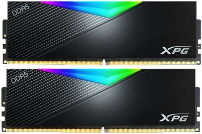 Набор памяти DDR5 DIMM Гб DDR6400 ADATA XPG Lancer RGB (AX5U6400C3216G-DCLARBK)