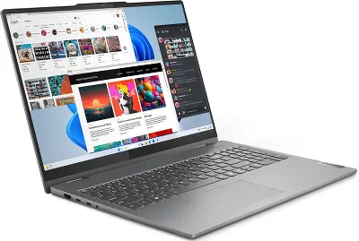 Ноутбук Lenovo IdeaPad 5 2-in-1 16AHP9 16" 2048x1280 Touch OLED R7 8845HS/16/512Gb SSD/Без OC серый