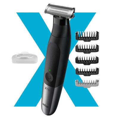 Триммер Braun XT XT5100 черный/серый (насадок в компл:5шт)