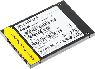 Накопитель SSD WD SATA-III 480GB WDS480G3G0A Green 2.5"