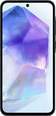 Смартфон Samsung Galaxy A55 5G, Exynos 1480, 8Gb RAM, 256Gb, темно-синий (SM-A556EZKCSKZ)