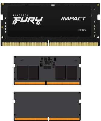 Набор памяти DDR5 SODIMM 2x32Gb DDR4800 Kingston FURY Impact (KF548S38IBK2-64)