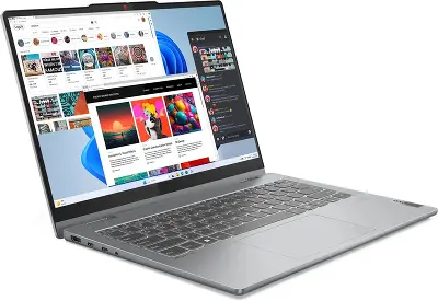 Ноутбук Lenovo IdeaPad 5 14AHP9 14" OLED FHD R 5 8645HS 4.3 ГГц/16/512 SSD/без OC (83DR005QRK)