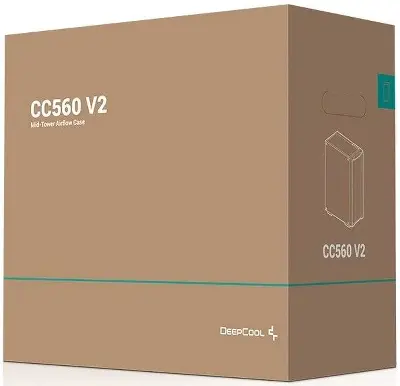 Корпус Deepcool CC560 V2, черный, ATX, без БП (R-CC560-BKGAA4-G-2)