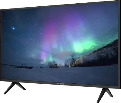 Телевизор 40" Polarline 40PL52TC, FHD, HDMIx3, USBx2, черный