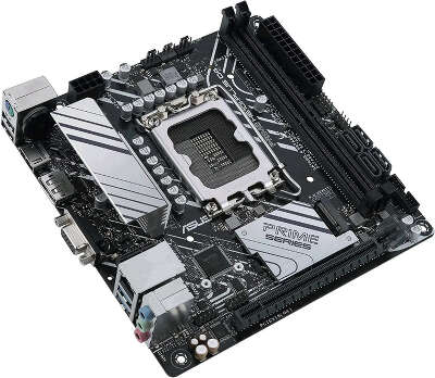 Материнская плата Asus PRIME H610I-PLUS D4-CSM Soc-1700 Intel H610 2xDDR4 mini-ITX AC`97 8ch(7.1) GbLAN+VGA+HDMI+DP