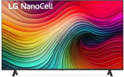 Телевизор 75" LG 75NANO80T6A UHD HDMIx3, USBx2 темно-серый