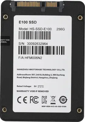 Твердотельный накопитель 2.5" SATA3 256Gb Hikvision E100 [HS-SSD-E100/256G] (SSD)