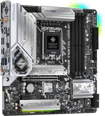 Материнская плата mATX LGA1700 ASRock B760M STEEL LEGEND WIFI