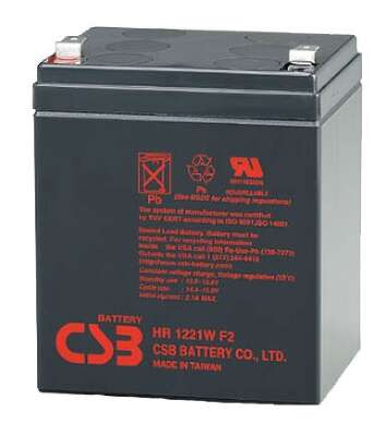 Батарея для ИБП CSB HR 1221W F2 12В 5Ач