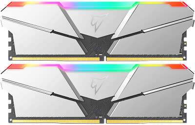 Набор памяти DDR4 DIMM 2x8Gb DDR3600 Netac Shadow RGB Silver (NTSRD4P36DP-16SC)