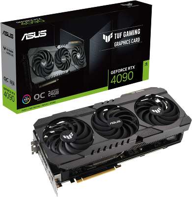 Видеокарта ASUS NVIDIA nVidia GeForce RTX 4090 TUF-RTX4090-O24G-OG-GAMING 24Gb DDR6X PCI-E 2HDMI, 3DP