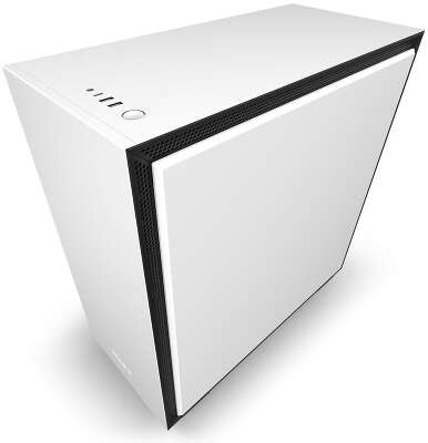 Корпус NZXT H710, черный/белый, ATX, Без БП (CA-H710B-W1)