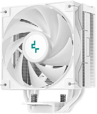 Кулер для процессора DeepCool AG400 DIGITAL WH, 120 мм, 2100rpm, 31.6 дБА, 220 Вт, 4-pin PWM, Al+Cu